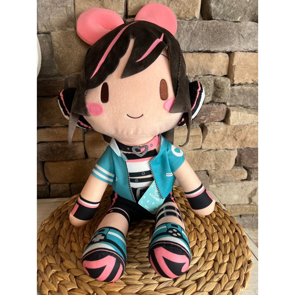 Sega Kizuna AI A.I.Games Mega Jumbo Plush 14" Virtual YouTuber Anime Gamer Toy
